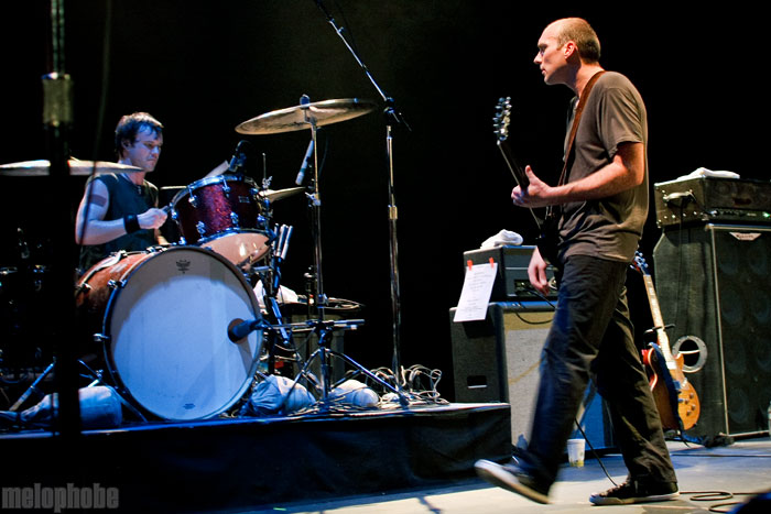 Sunny Day Real Estate at Paramount Theatre, October 16, 2009. Photo by Katie Gregory.