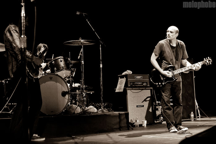 Sunny Day Real Estate at Paramount Theatre, October 16, 2009. Photo by Katie Gregory.