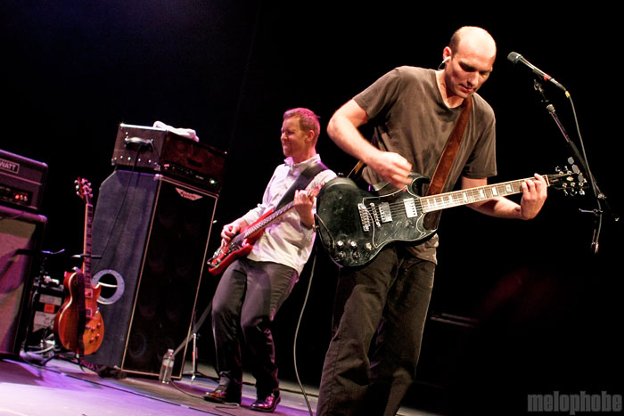 Sunny Day Real Estate at Paramount Theatre, October 16, 2009. Photo by Katie Gregory.