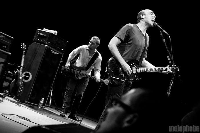 Sunny Day Real Estate at Paramount Theatre, October 16, 2009. Photo by Katie Gregory.