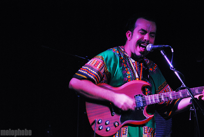 Dan Melchior at Berbati's Pan, October 17, 2009. Photo by Colin McLaughlin.