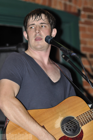 Kris Orlowski Band & Interview at Spar, October 17, 2009. Photo by Cathleen Robertson.