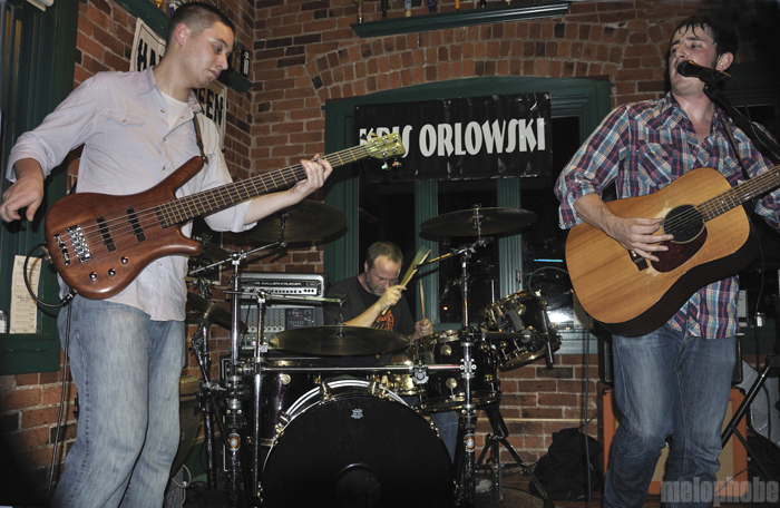 Kris Orlowski Band & Interview at Spar, October 17, 2009. Photo by Cathleen Robertson.