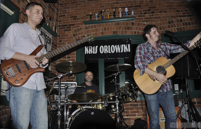 Kris Orlowski Band & Interview at Spar, October 17, 2009. Photo by Cathleen Robertson.