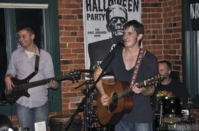 Kris Orlowski Band & Interview at Spar, October 17, 2009. Photo by Cathleen Robertson.