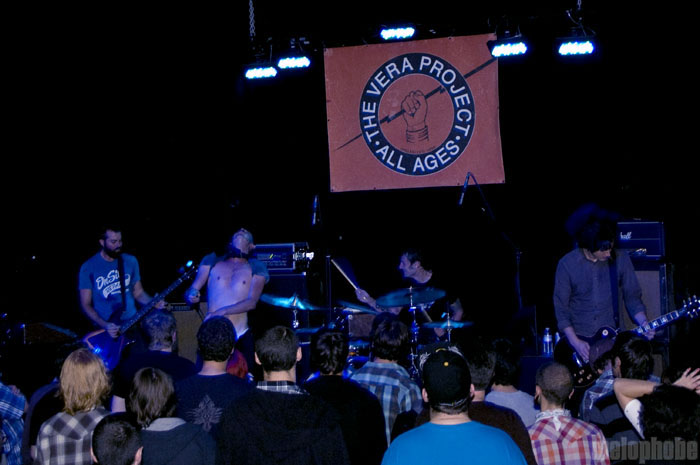 These Arms Are Snakes at Vera Project, October 16, 2009. Photo by Bogdan Mohora.