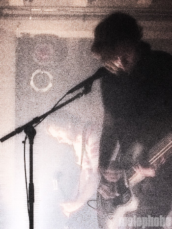 A Place to Bury Strangers at Doug Fir Lounge, October 18, 2009. Photo by Jeff Harvey.