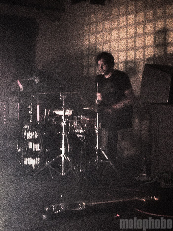 A Place to Bury Strangers at Doug Fir Lounge, October 18, 2009. Photo by Jeff Harvey.