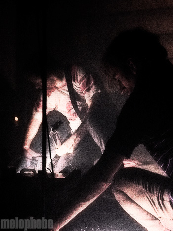 A Place to Bury Strangers at Doug Fir Lounge, October 18, 2009. Photo by Jeff Harvey.