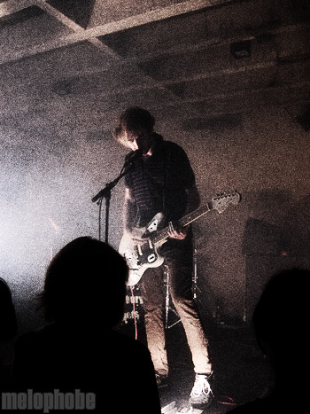 A Place to Bury Strangers at Doug Fir Lounge, October 18, 2009. Photo by Jeff Harvey.