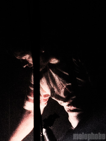 A Place to Bury Strangers at Doug Fir Lounge, October 18, 2009. Photo by Jeff Harvey.