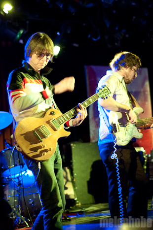Portugal. The Man at Paradise Rock Club, October 18, 2009. Photo by Chris Barth.