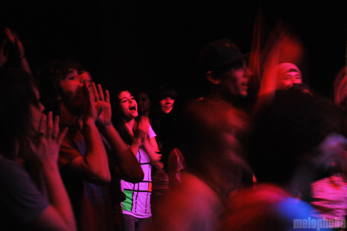 Chicharones at Crystal Ballroom, October 18, 2009. Photo by Colin McLaughlin.