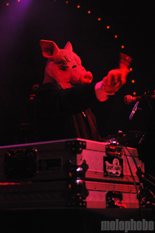 Chicharones at Crystal Ballroom, October 18, 2009. Photo by Colin McLaughlin.