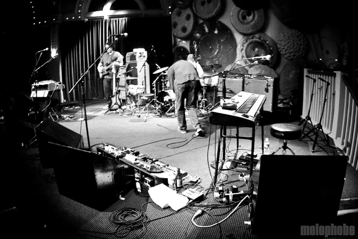 Yo La Tengo at Crystal Ballroom, October 20, 2009. Photo by Lymay Iwasaki.