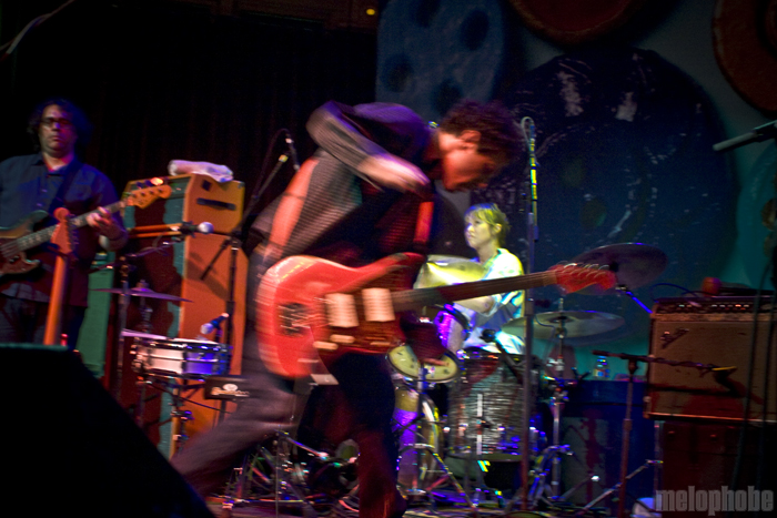 Yo La Tengo at Crystal Ballroom, October 20, 2009. Photo by Lymay Iwasaki.