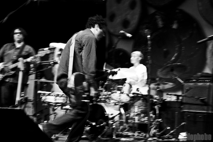 Yo La Tengo at Crystal Ballroom, October 20, 2009. Photo by Lymay Iwasaki.