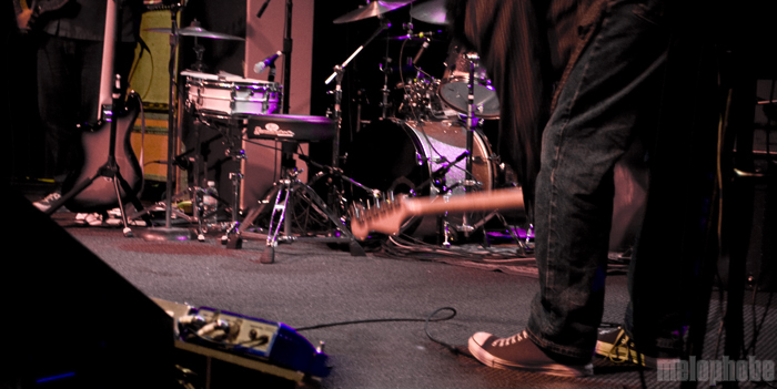 Yo La Tengo at Crystal Ballroom, October 20, 2009. Photo by Lymay Iwasaki.