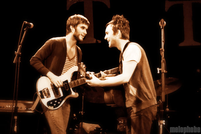 Ivan and Alyosha at Tractor Tavern, October 22, 2009. Photo by Katie Gregory.