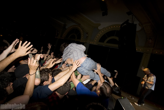The Jesus Lizard at Crystal Ballroom, October 22, 2009. Photo by Jasper Croome.