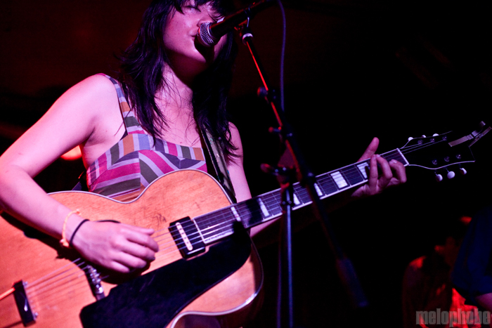 Thao with the Get Down Stay Down at Chop Suey, October 22, 2009. Photo by Jill Rachel Evans.
