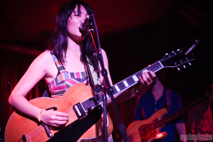 Thao with the Get Down Stay Down at Chop Suey, October 22, 2009. Photo by Jill Rachel Evans.