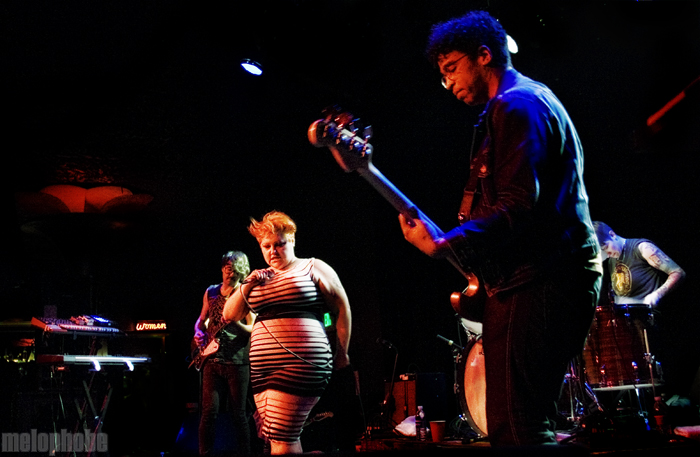 Gossip at Showbox Market, October 23, 2009. Photo by Stephanie Guerrero.