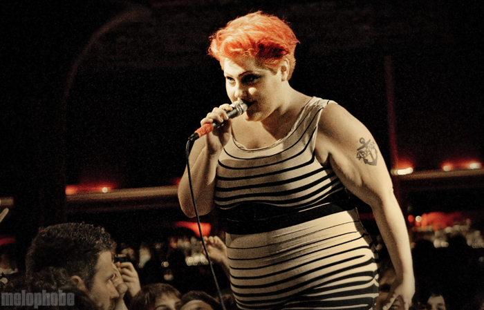 Gossip at Showbox Market, October 23, 2009. Photo by Stephanie Guerrero.
