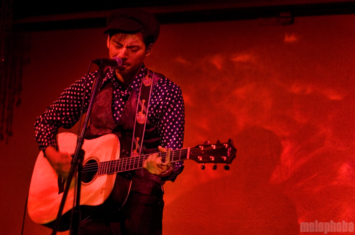 Vince Mira at Can Can & The Sunset, October 27, 2009. Photo by Francisco Outhet.