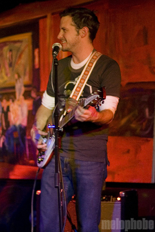 Judson Claiborne at Can Can & The Sunset, October 27, 2009. Photo by Francisco Outhet.