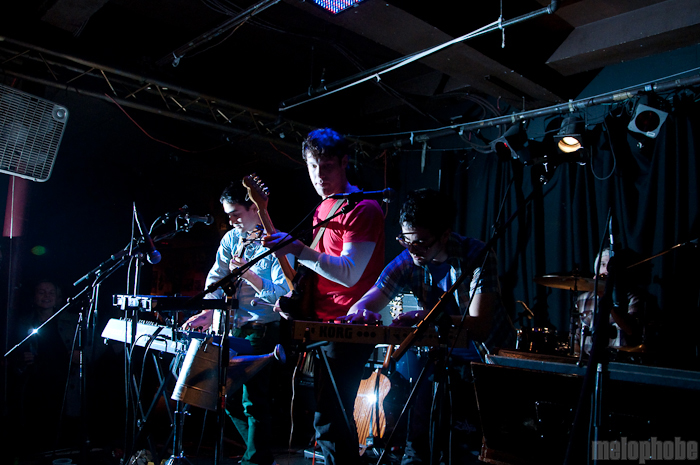 Freelance Whales at Great Scott, October 29, 2009. Photo by Chris Barth.