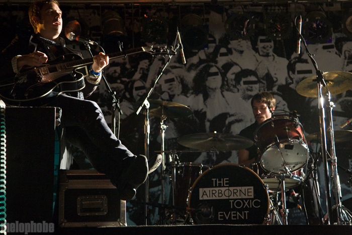 The Airborne Toxic Event at Red Cortez - Showbox, October 29, 2009. Photo by Jill Rachel Evans.