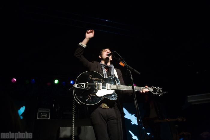 The Airborne Toxic Event at Red Cortez - Showbox, October 29, 2009. Photo by Jill Rachel Evans.