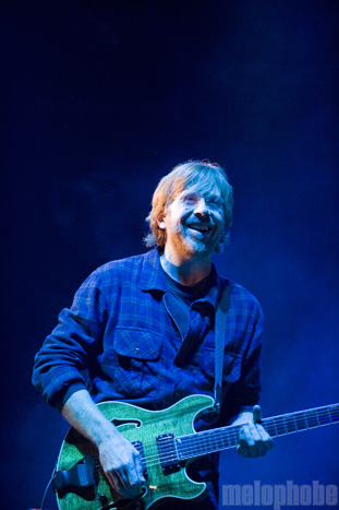 Phish, October 30, 2009. Photo by Zoe Bowen.