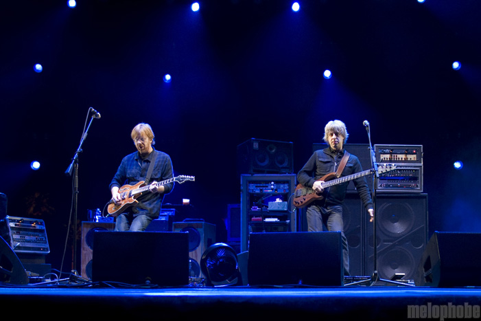 Phish, October 30, 2009. Photo by Zoe Bowen.
