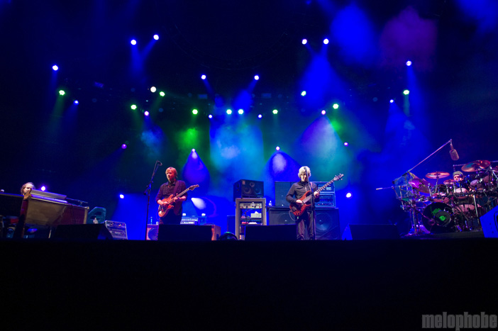 Phish, October 30, 2009. Photo by Zoe Bowen.