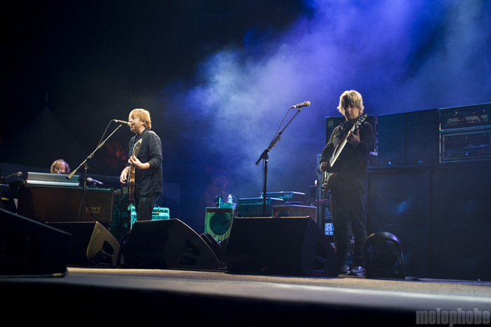 Phish, October 30, 2009. Photo by Zoe Bowen.