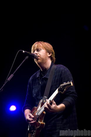 Phish, October 30, 2009. Photo by Zoe Bowen.
