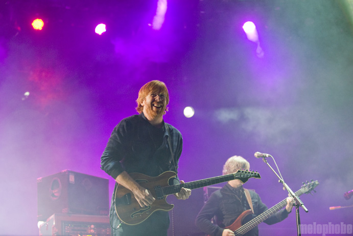 Phish, October 30, 2009. Photo by Zoe Bowen.