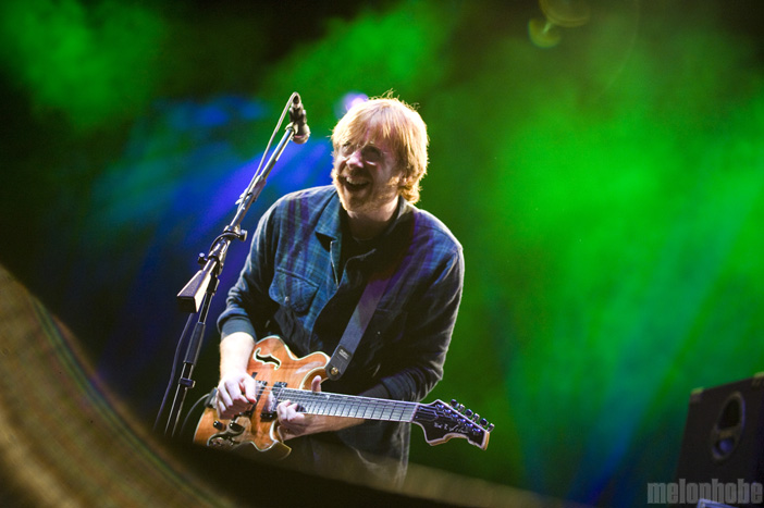 Phish, October 30, 2009. Photo by Zoe Bowen.