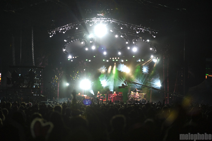 Phish, October 30, 2009. Photo by Zoe Bowen.