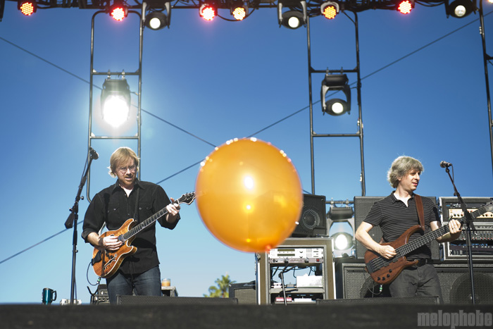 Phish, October 31, 2009. Photo by Zoe Bowen.