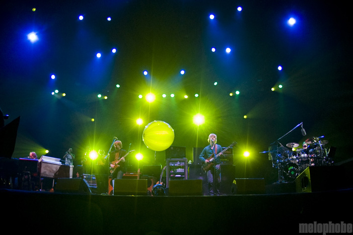 Phish, October 31, 2009. Photo by Zoe Bowen.