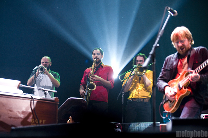 Phish, October 31, 2009. Photo by Zoe Bowen.