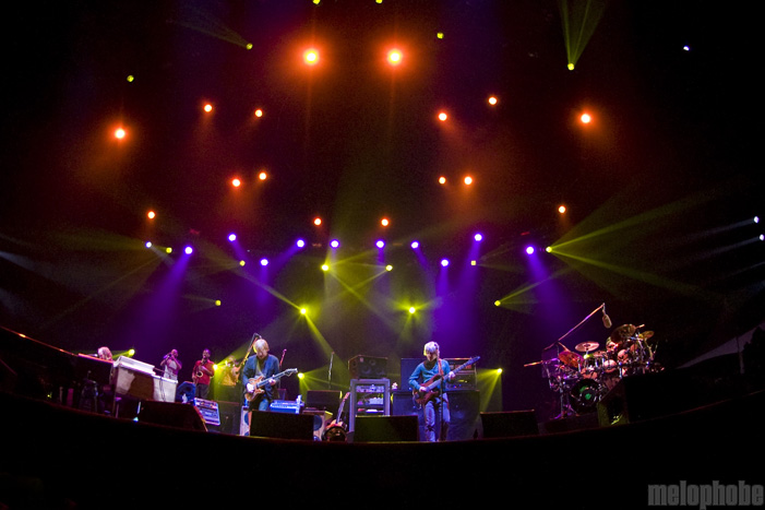Phish, October 31, 2009. Photo by Zoe Bowen.
