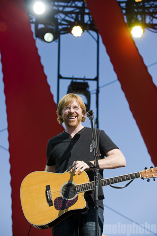Phish, November 1, 2009. Photo by Zoe Bowen.