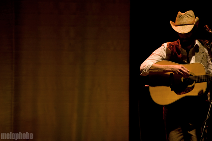 Ray Lamontagne at Providence Performing Arts Center, November 3, 2009. Photo by Steve Benoit.