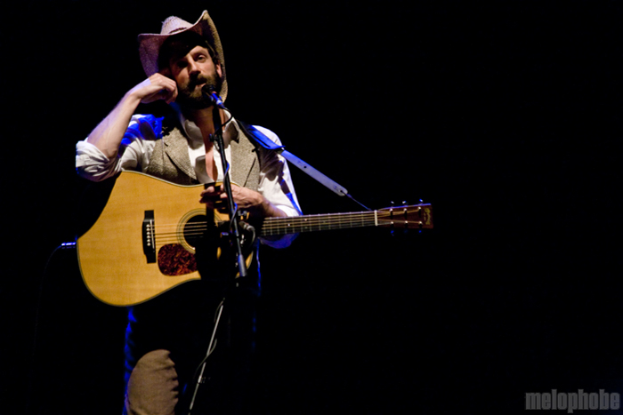 Ray Lamontagne at Providence Performing Arts Center, November 3, 2009. Photo by Steve Benoit.