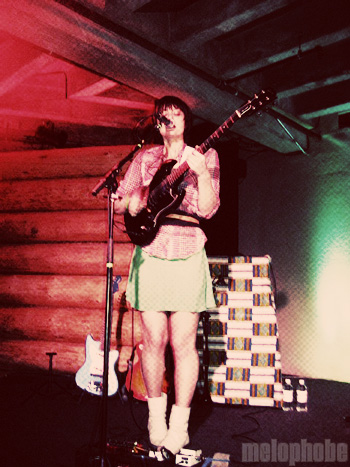 Land of Talk at Doug Fir Lounge, November 4, 2009. Photo by Carrie Johnston.