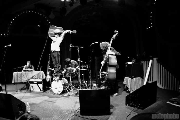 Langhorne Slim at Crystal Ballroom, November 4, 2009. Photo by Lymay Iwasaki.